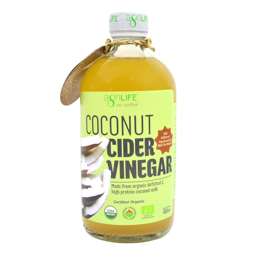 Organic Coconut cider vinegar 480ml Agrilife